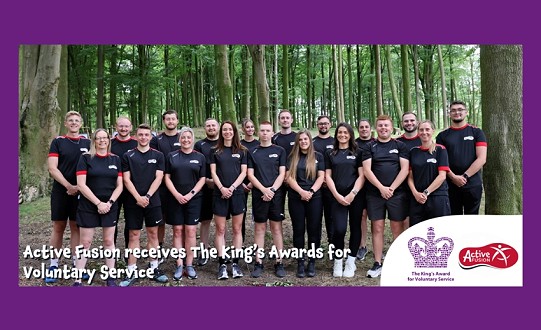 Active Fusion receives The King’s Awards for Voluntary Service