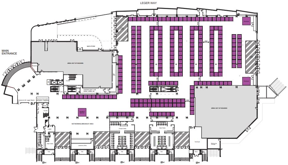 Doncaster Business Showcase 2024 Floorplan