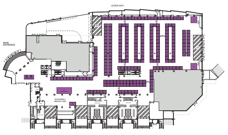 Doncaster Business Showcase 2025 Floorplan