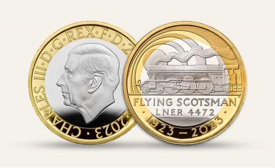 Flying Scotsman Coin