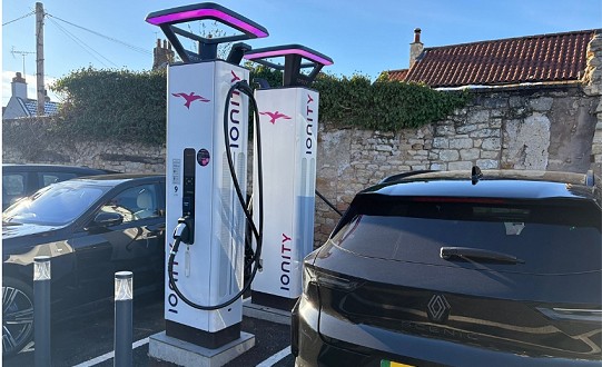 IONITY opens EV charging site at Holiday Inn Doncaster