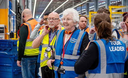 Visit to Doncaster Amazon fulfilment centre highlights key community impact