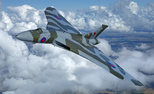 Vulcan XH558 secures long-term home at Doncaster Sheffield Airport